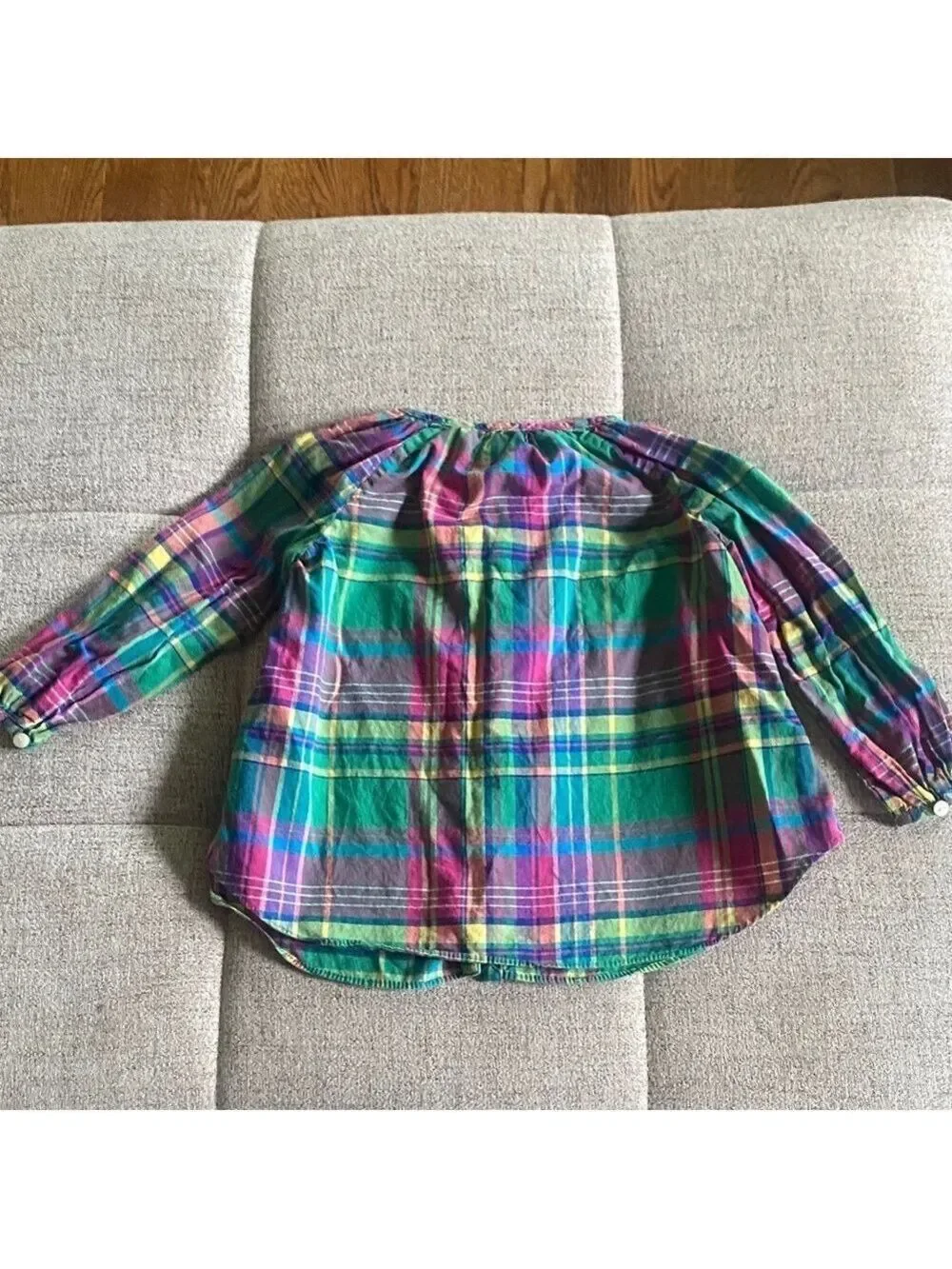 Ralph Lauren Multicolor Plaid Button Down Shirt 12 Months